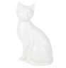 Скульптура Кошка белая