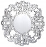 Зеркало круглое с зеркальным украшением