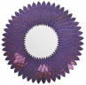 Зеркало декоративное круглое Лиловая Астра