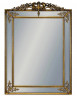 Зеркало напольное в классической тёмно-золотой раме