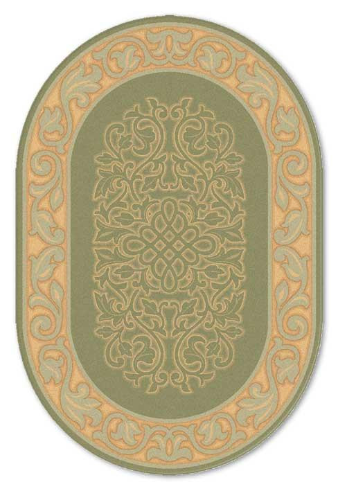 Ковёр овальный с рельефным рисунком коллекции Премиум, Молдавия, арт. 2760-50644