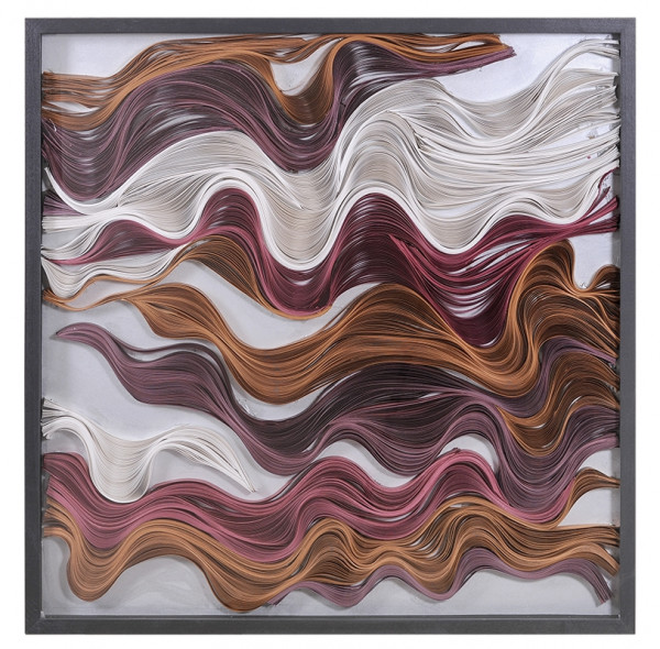 Панно абстрактное настенное "Волны вдохновения"