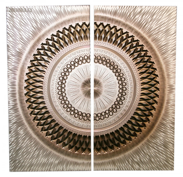 Панно Священный символ, шампань