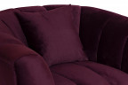 Кресло фиолетовое велюровое