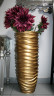 Кашпо золотое напольное, 84 см