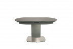 Стол обеденный раскладной керамический серый