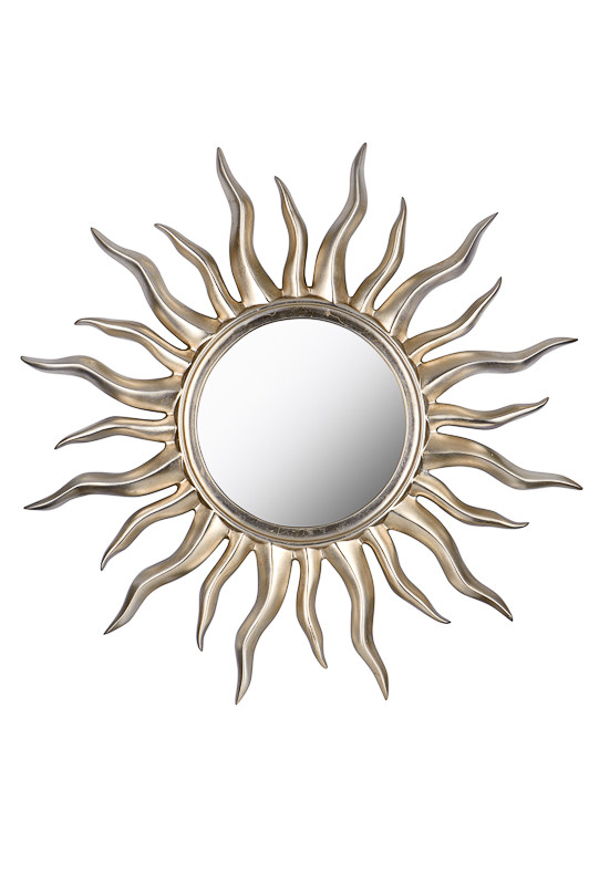 Декоративное зеркало "Солнечное сияние" (шампань)