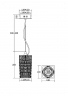 Подвесной светильник Maytoni MOD124PL-L3CH3K хром серии Coil