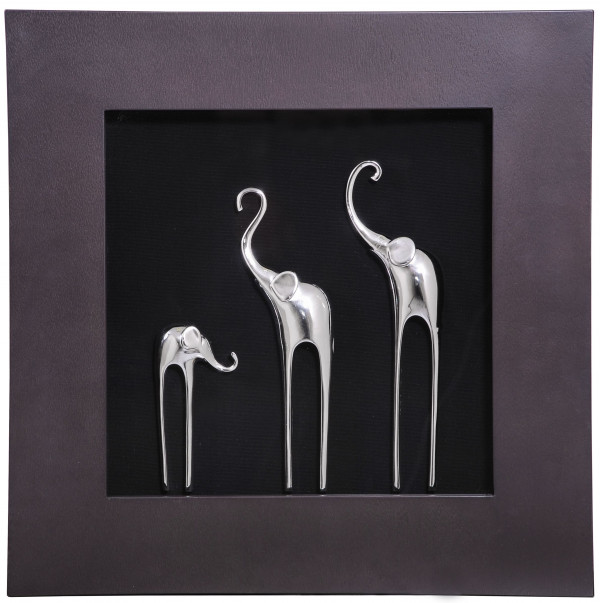 Настенное панно "Три слона"