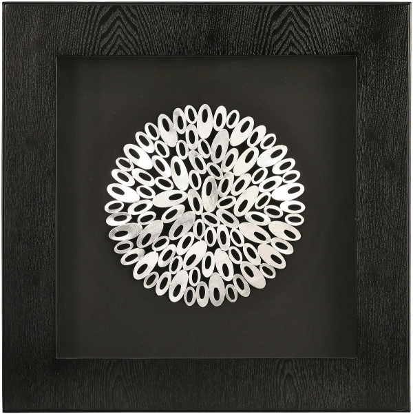 Настенное панно "Металлические овалы"