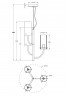 Подвесной светильник Maytoni MOD223PL-03BS Classic Arco, латунь