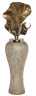 Ваза декоративная с золотым листком на крышке, 71PN-50737