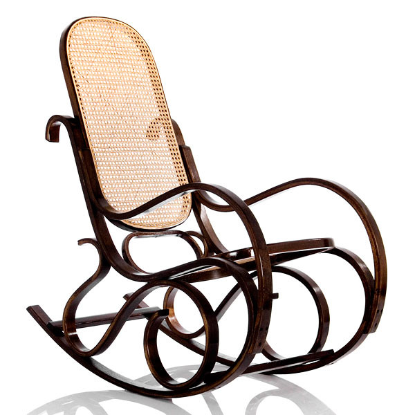 Кресло-качалка из ротанга Изабелла