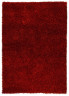 Ковёр красно-кирпичного цвета Куба Яшма длинноворсовый