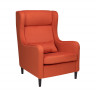 Кресло Хилтон венге обивка v39 оранжевая