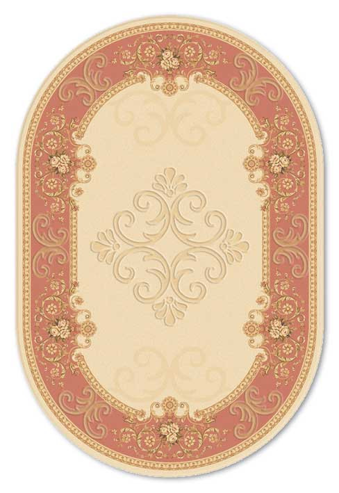 Ковёр овальный с рельефным рисунком коллекции Премиум, Молдавия, арт. 6199-50673