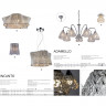 Люстра подвесная Arte Lamp INCANTO A4207SP-4CC