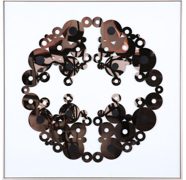 Панно-картина на стену "OVAL GOLD"