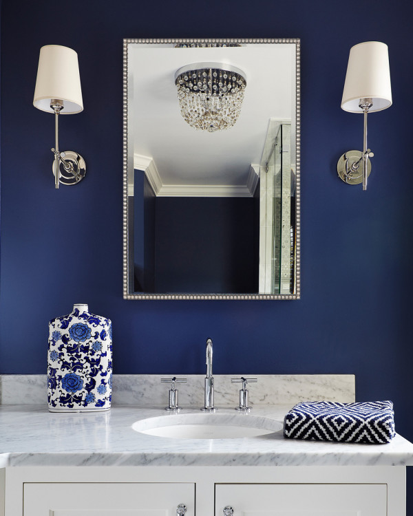 Зеркало Арьен в тонкой серебристой раме