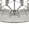 Подвесной светильник Maytoni MOD094PL-08CH хром серии Facet, абажур прозрачный