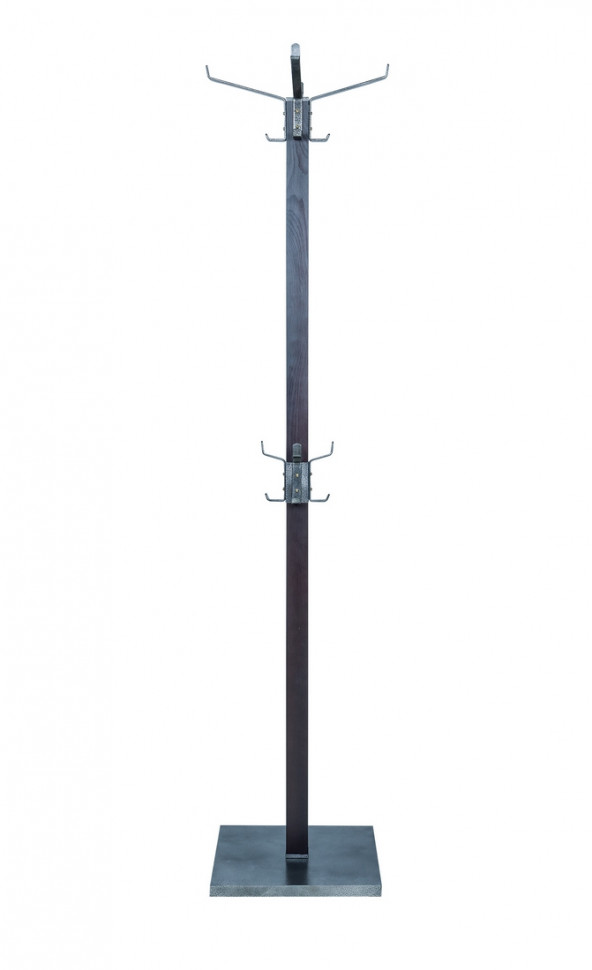Вешалка напольная Деко-1 венге, серебрянный антик