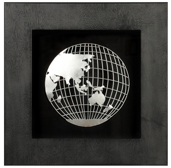 Панно "Глобус 2: Евразия и Австралия"