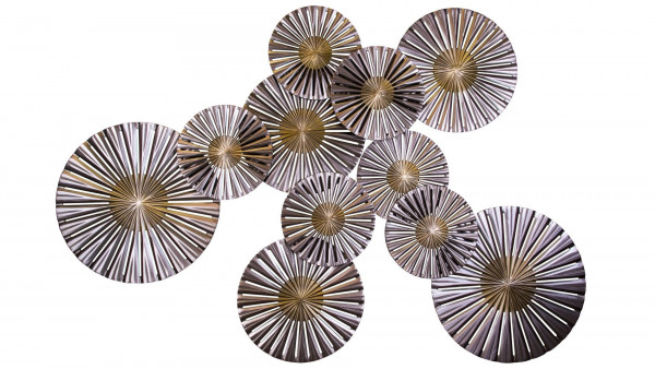 Настенное панно из дерева "Golden sunset"