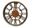 Часы настенные круглые с римским циферблатом