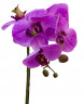 Орхидея сиреневая искусственная в горшке