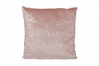 Подушка розовая с бусинками