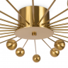 Потолочный светильник Freya FR5242CL-24BS латунь серии Celebrity, абажур белый и латунь