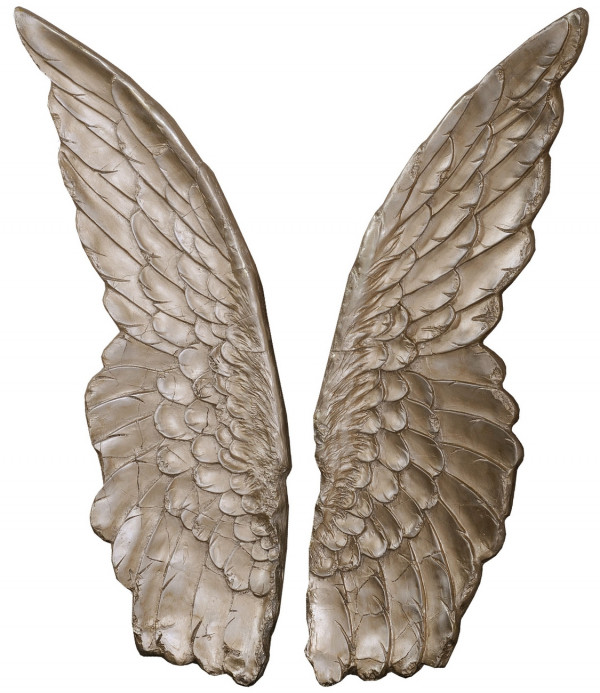 Настенное панно "Крылья шампань"