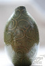 Керамическая ваза зелёная для цветов, PS161V133B, Португалия