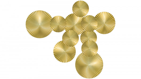 Панно на стену Gold - 11 170*160 см.