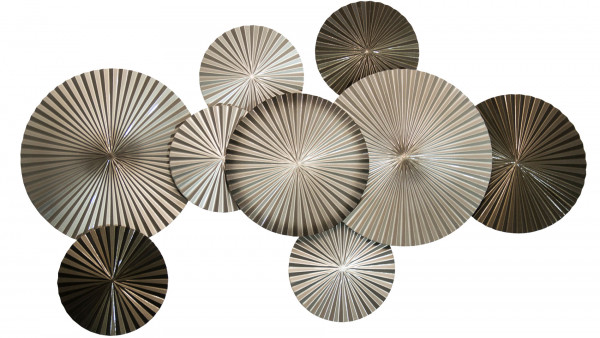 Панно на стену из дерева brown champage