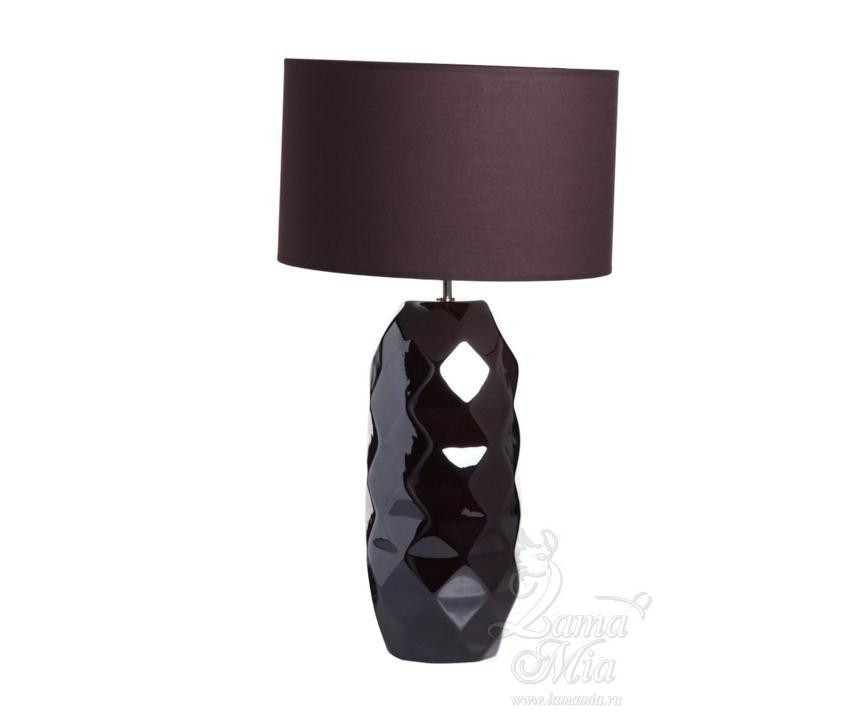Лампа Чёрный Кристалл из керамики