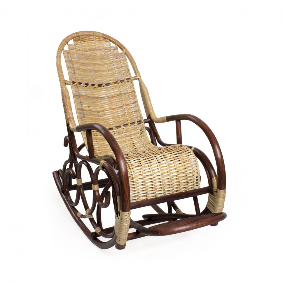 Кресло-качалка из ивовой лозы Ведуга