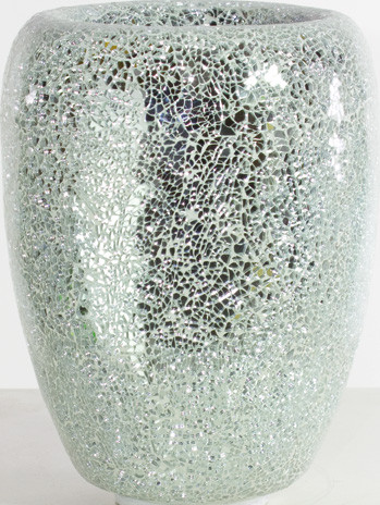 Напольное кашпо "One Vase" серебро