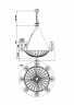 Подвесной светильник Maytoni H021PL-08CH Classic Pantheon, хром