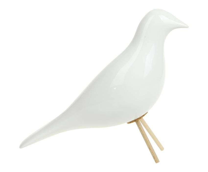 Предмет декора Птица белая