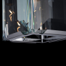 Подвесной светильник Maytoni MOD202PL-01N хром серии Cerezo, абажур прозрачный