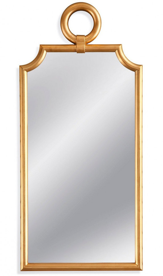 Зеркало в золотой раме с кольцом