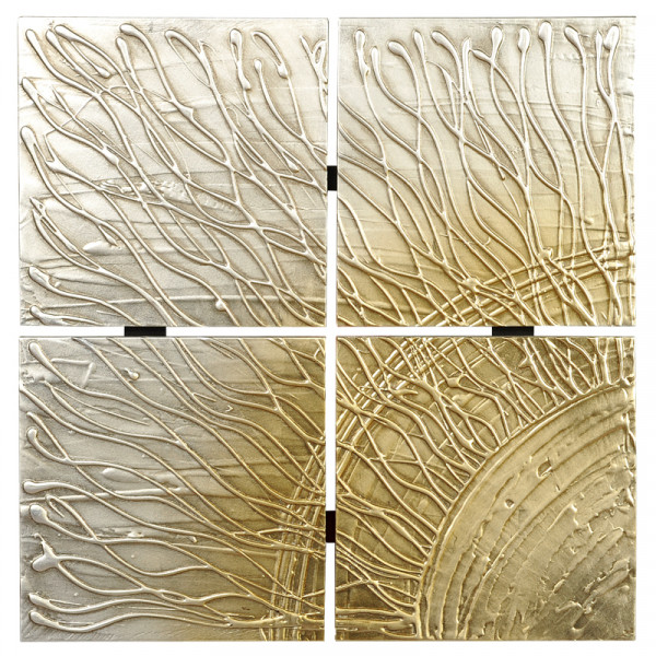 Панно Восход солнца настенное квадратное