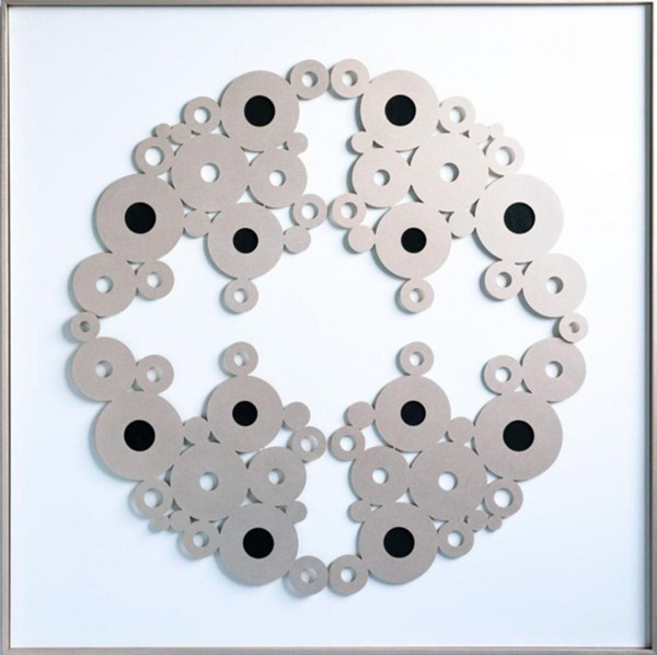 Панно-картина на стену "OVAL WHITE"