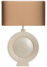 Лампа настольная керамическая с круглым корпусом