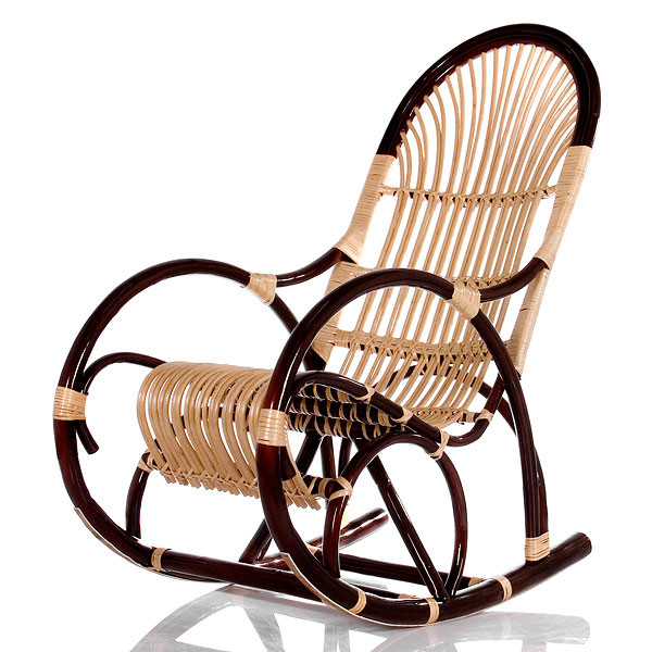Кресло-качалка из ивовой лозы Ветла