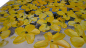 Картина маслом Прекрасные жёлтые цветы 100*100 см.