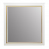Зеркало FOSTER 105 TS-F90105-M-W-G белое с патиной золото