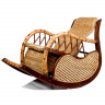 Кресло-качалка из ротанга Бамбук