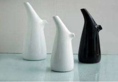 Керамическая ваза для цветов "Пингвин"